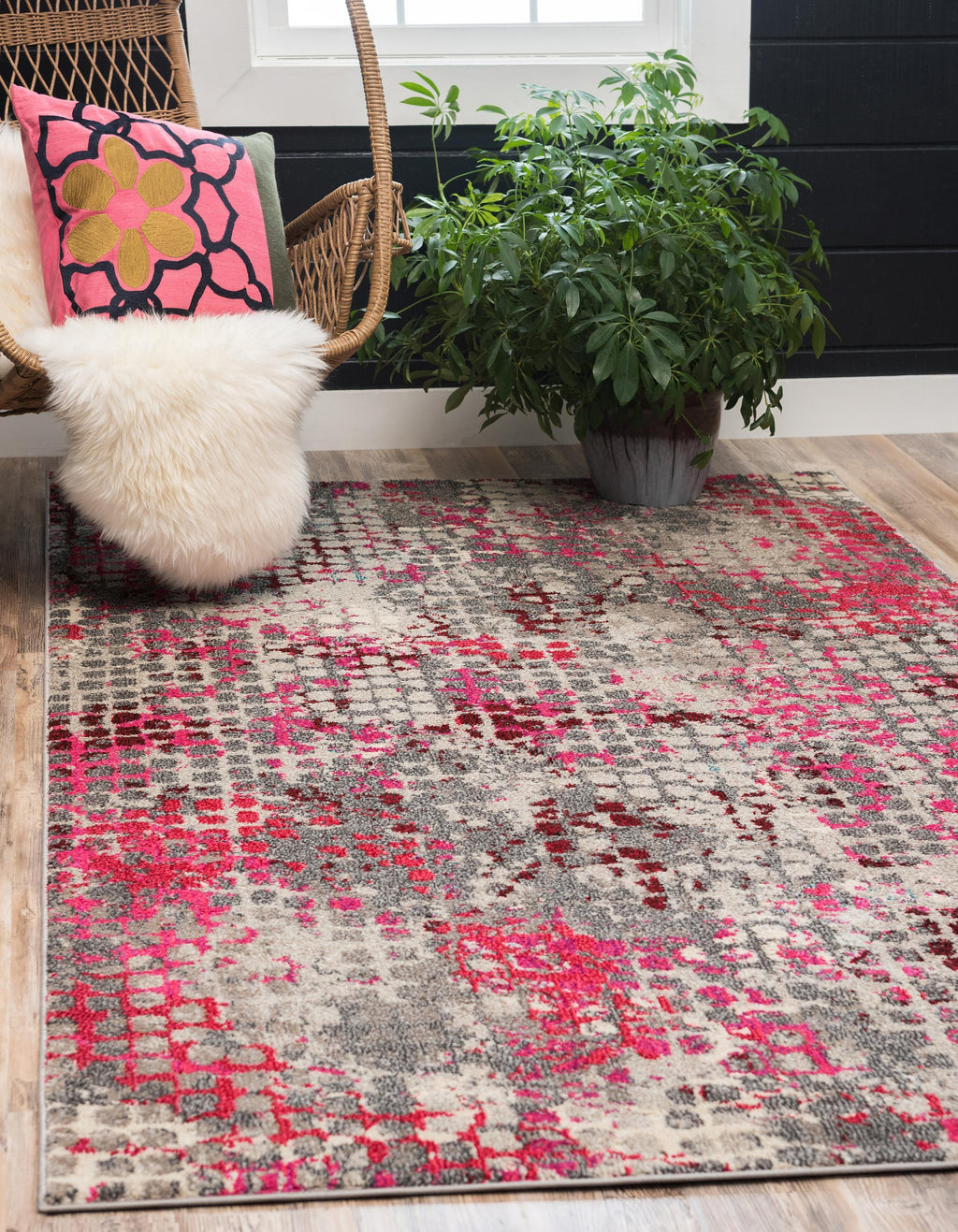 Franco - Modern Circle Pattern Rug