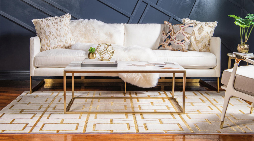 Parker - Cube Pattern Luxury Rug